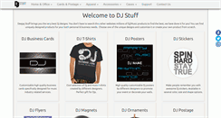 Desktop Screenshot of deejaystuff.com
